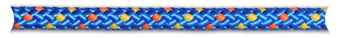 Blue - Yellow/Red Fleck