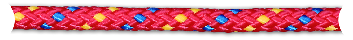 Red - Blue/Yellow Fleck