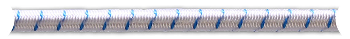 Shock Cords - White - 3m Bargain Hank