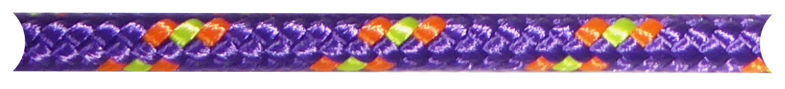 Purple - Orange/Yellow Fleck